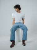 Blue Jay | Patch Panel Straight Cut Denim(unisex)