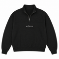 Black Half Zip Sweater