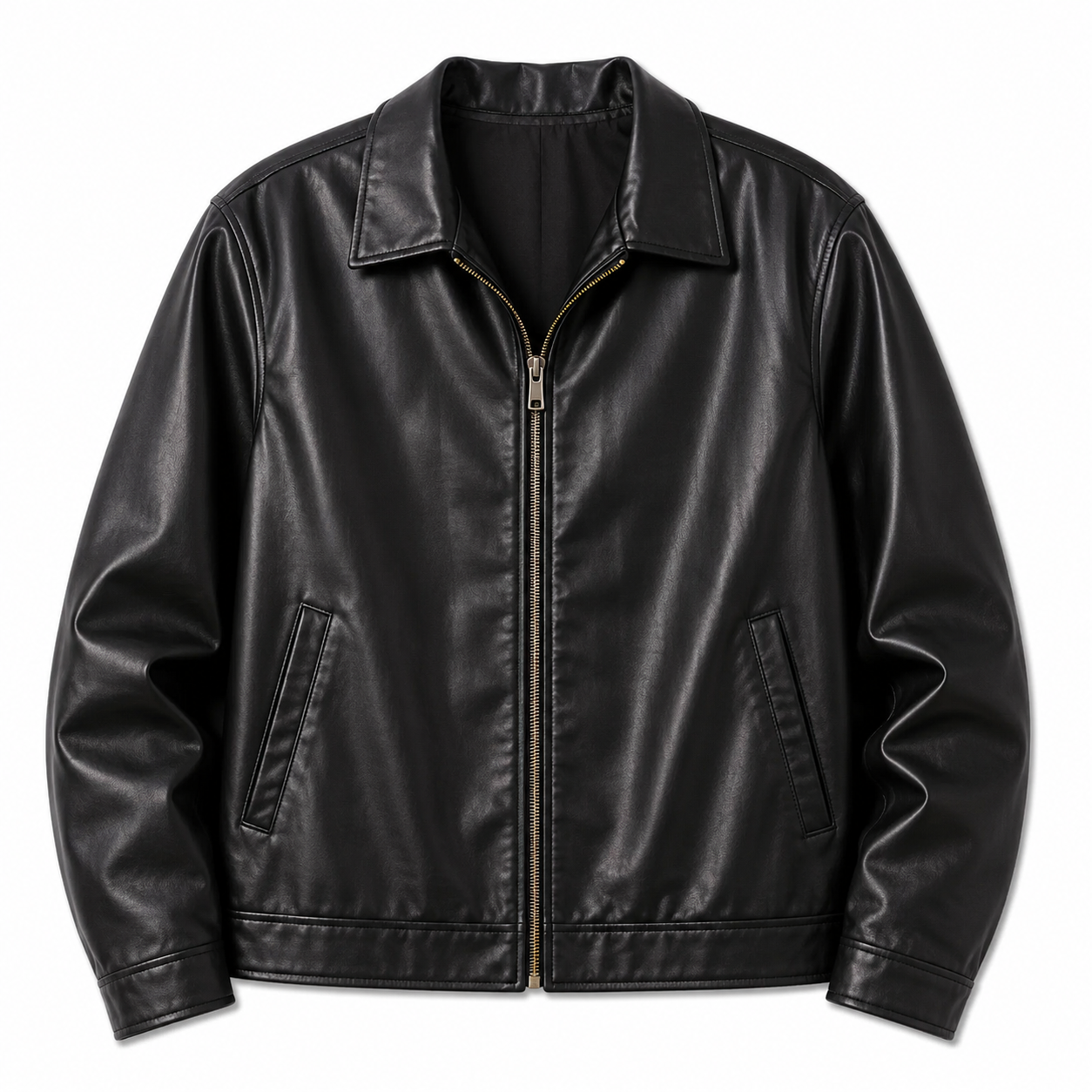 Faux Leather Jacket