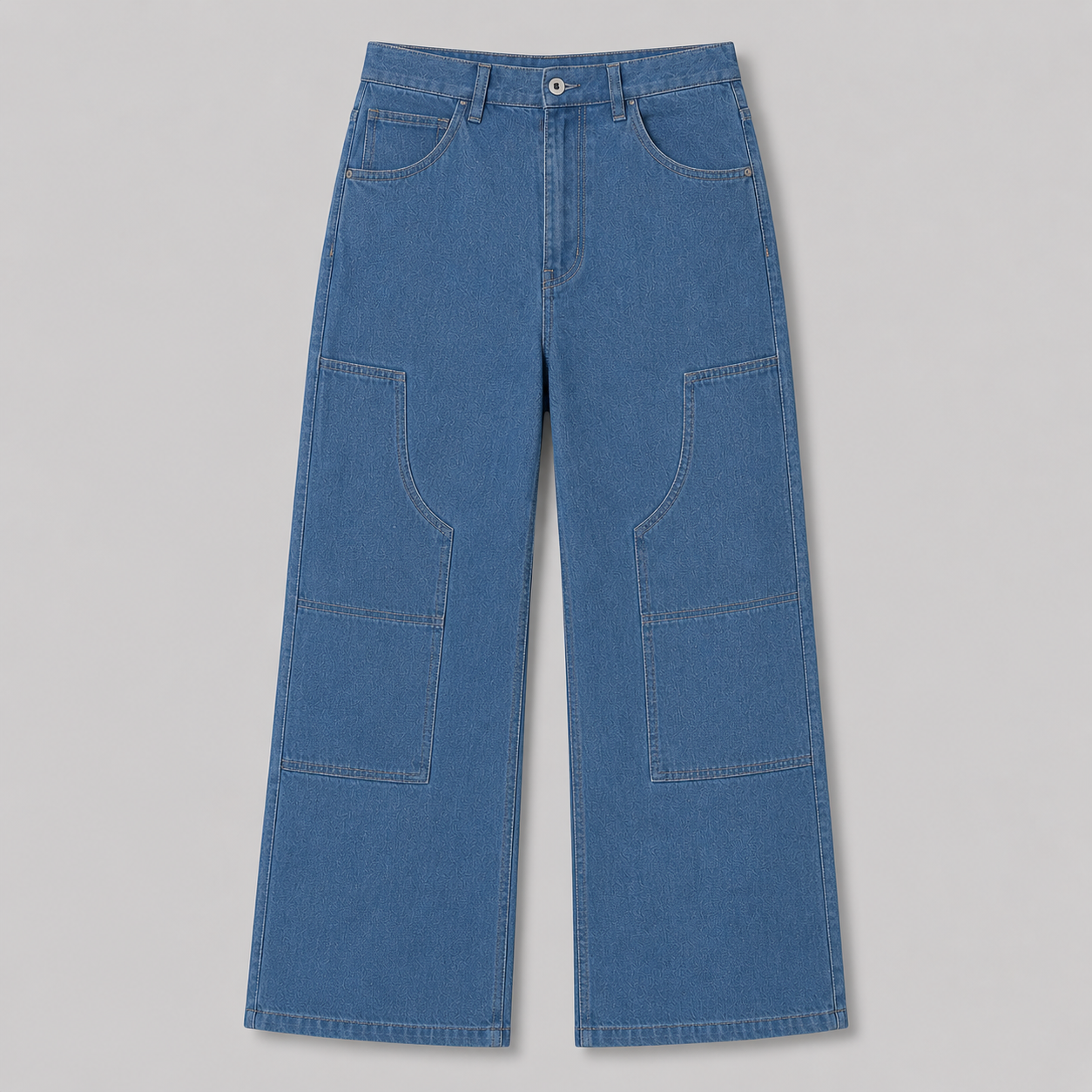 Blue Jay | Patch Panel Straight Cut Denim(unisex)