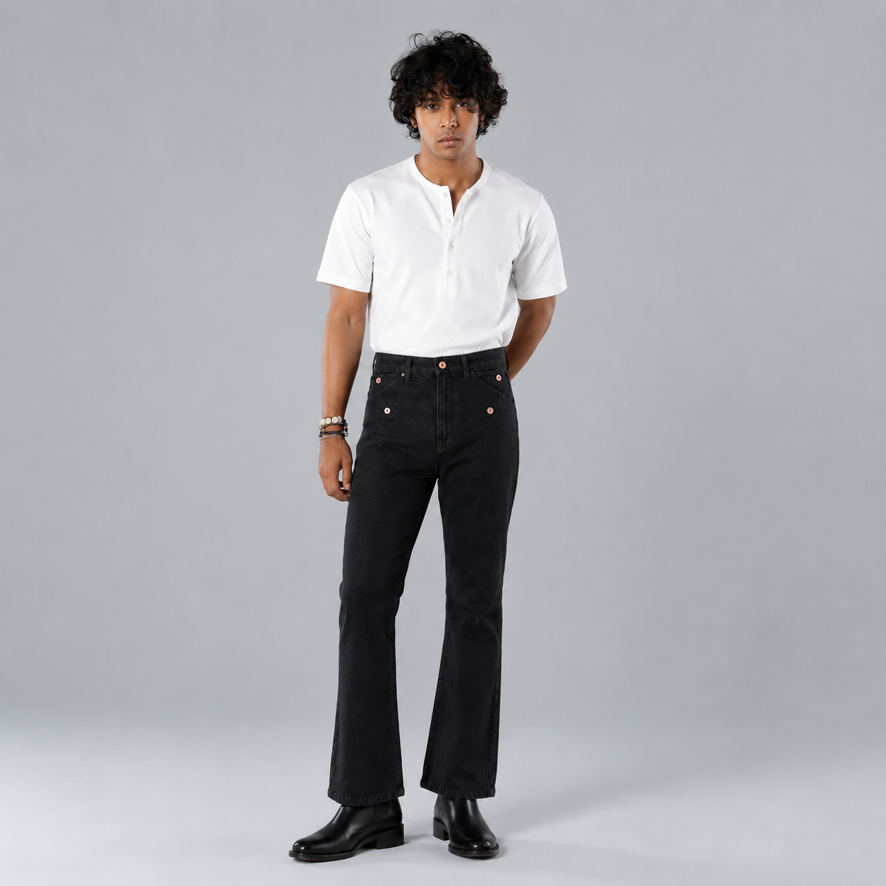 Eclipse | Mole Pocket Bootcut Jean (unisex)