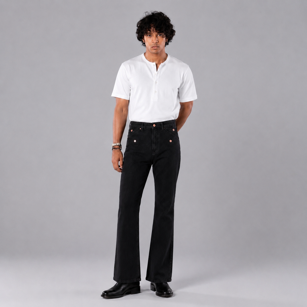 Eclipse | Mule Pocket Bootcut Jean (unisex)