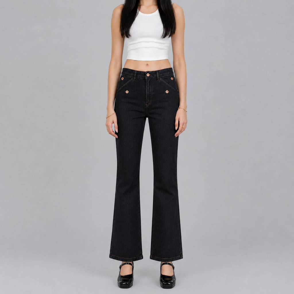 Eclipse | Mule Pocket Bootcut Jean (unisex)