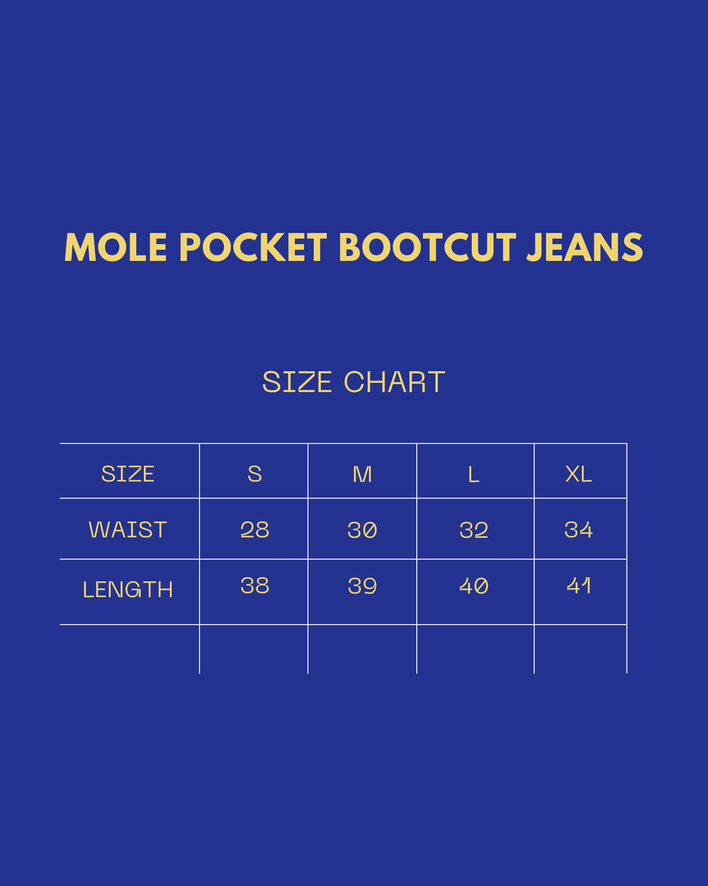 Eclipse | Mole Pocket Bootcut Jean (unisex)