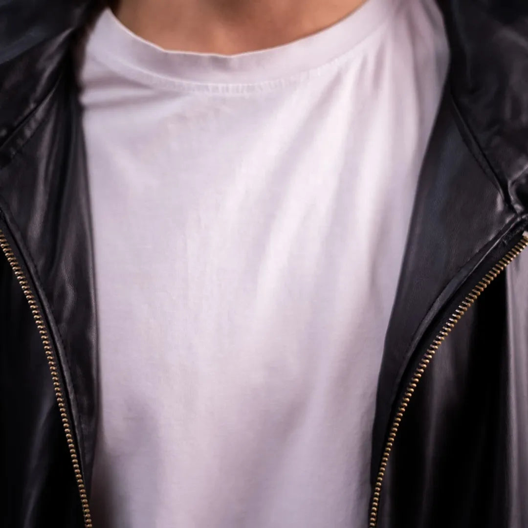 Faux Leather Jacket