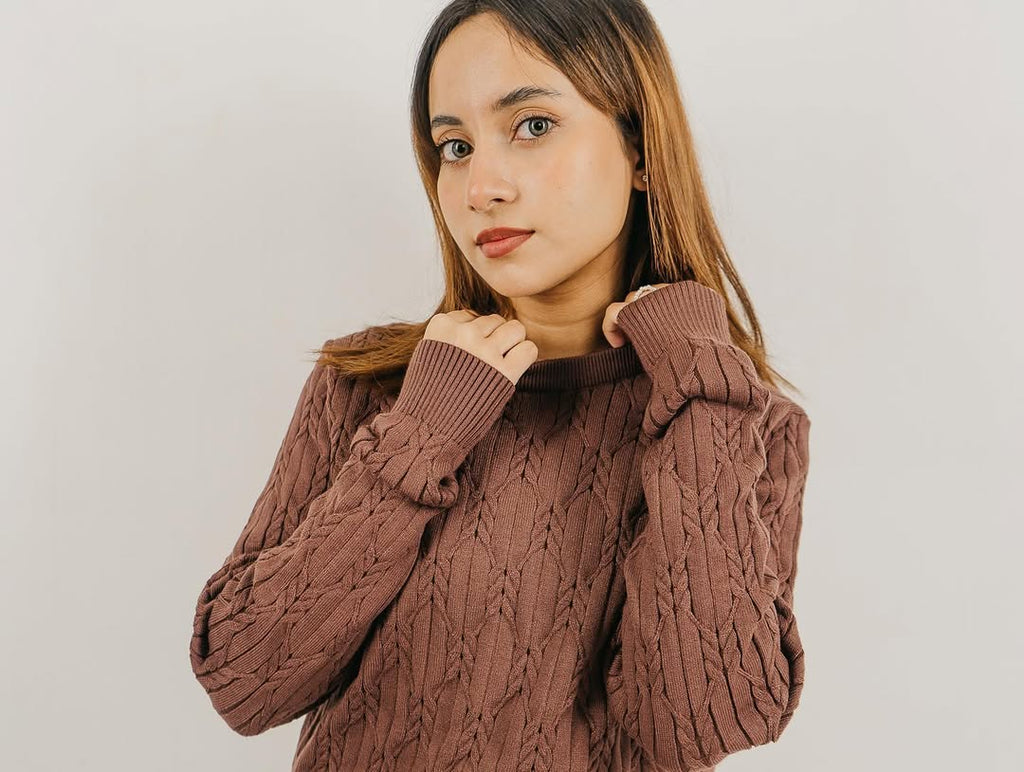 Chocolate Full Sleeve Sweater